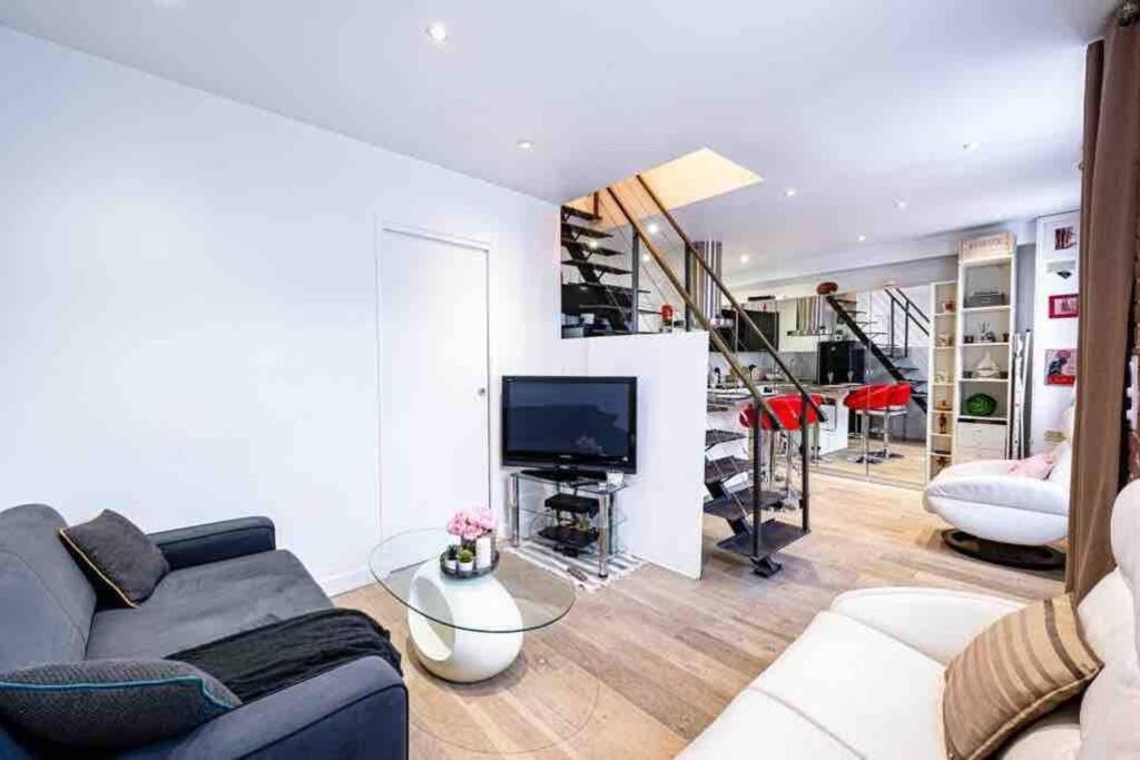 Duplex 45M2 -Zac L'Oreal - Palais De Justice Paris Clichy Bagian luar foto