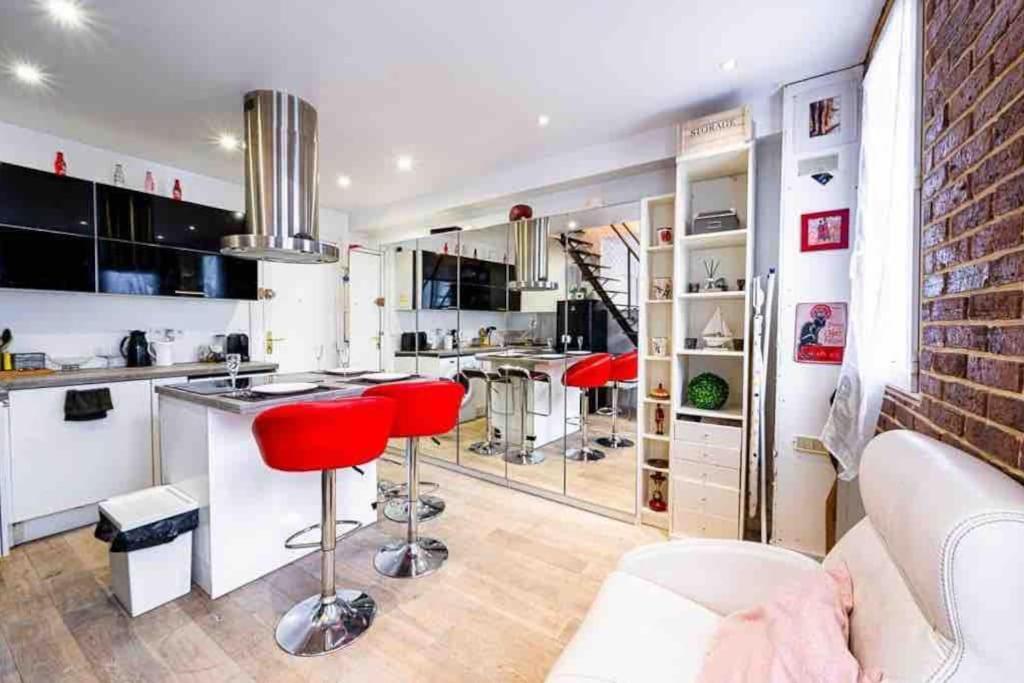 Duplex 45M2 -Zac L'Oreal - Palais De Justice Paris Clichy Bagian luar foto
